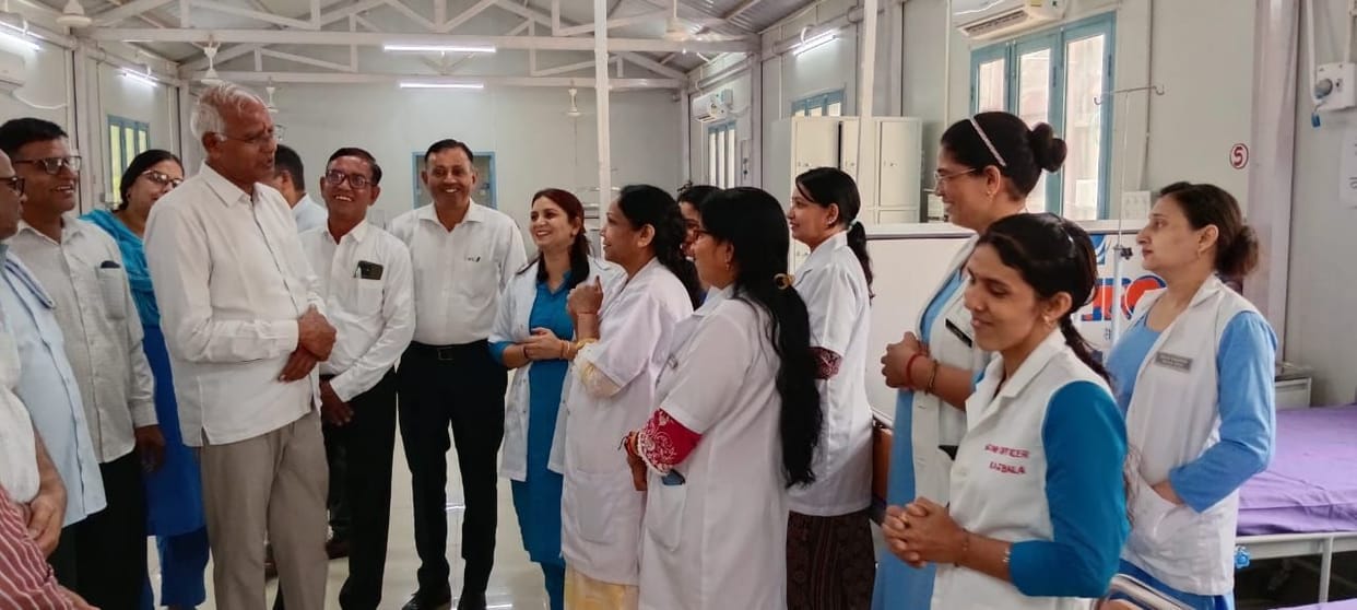 New 20-bed ward inaugurated at Civil Hospital; relief for patients.