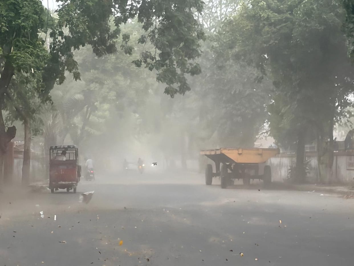 Dust storms in 7 districts of Haryana: Weather changes due to an active Western Disturbance; rain also likely