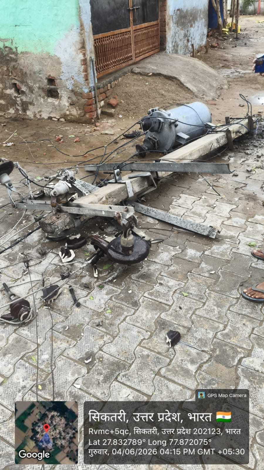 Over 150 poles fell due to the storm, 30 transformers were damaged.