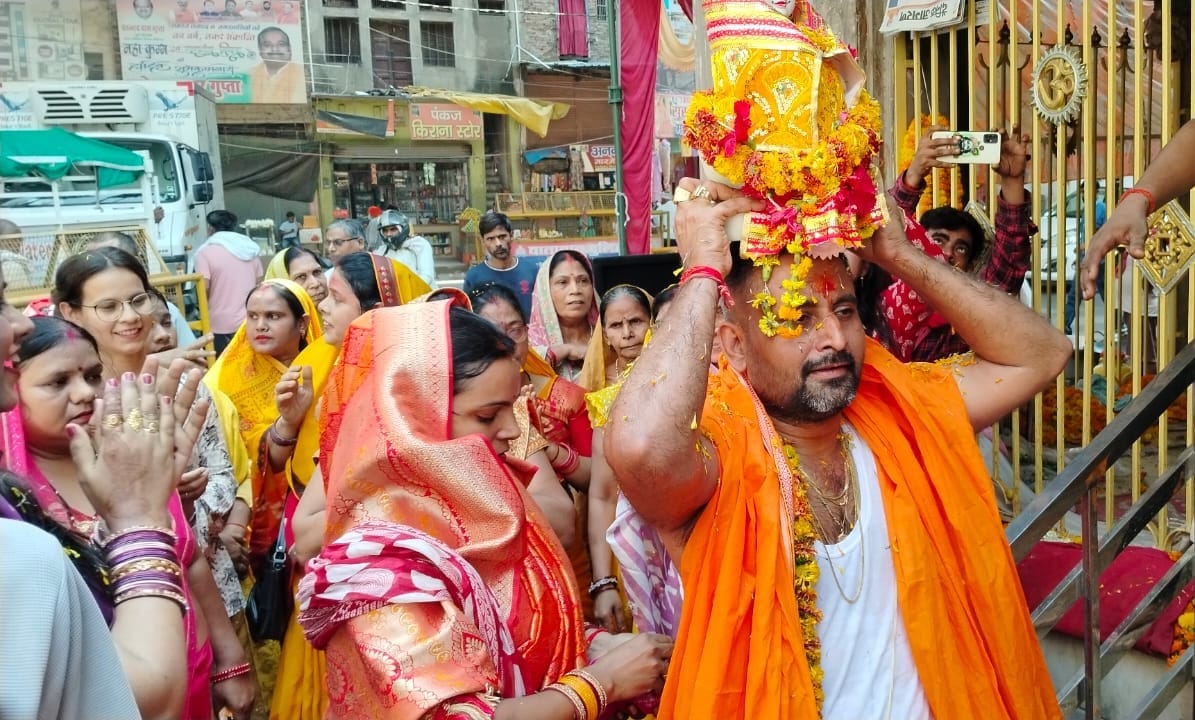 Mother Parvati idol installed in the ancient Gopeshwarnath temple