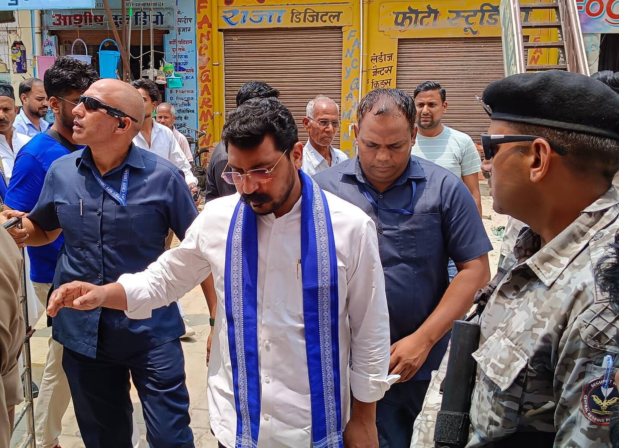 Chandrashekhar Azad reached Hastinapur during the power change tour