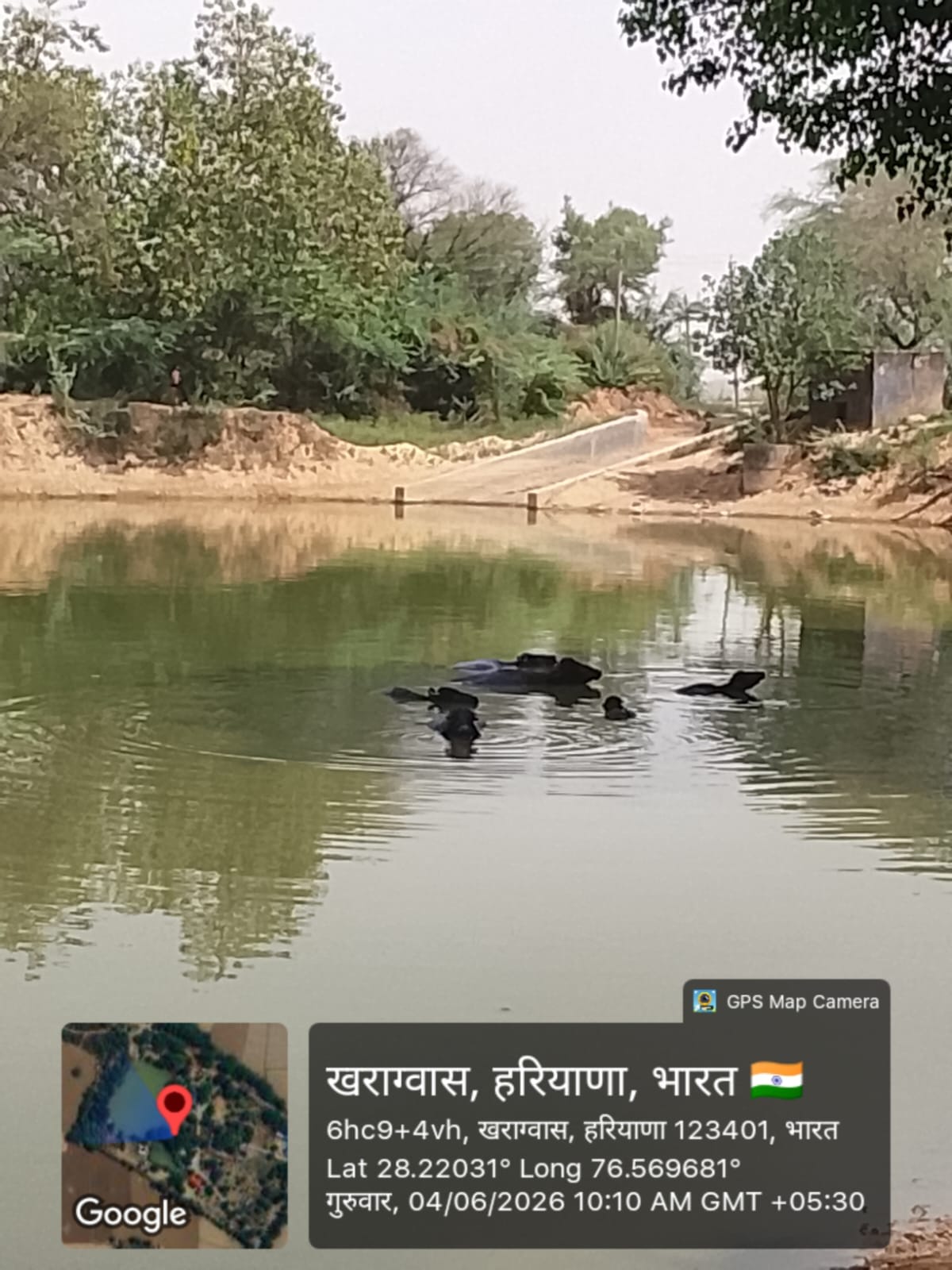 On the instructions of Minister Rao Narbir, the water crisis in two villages is being resolved.