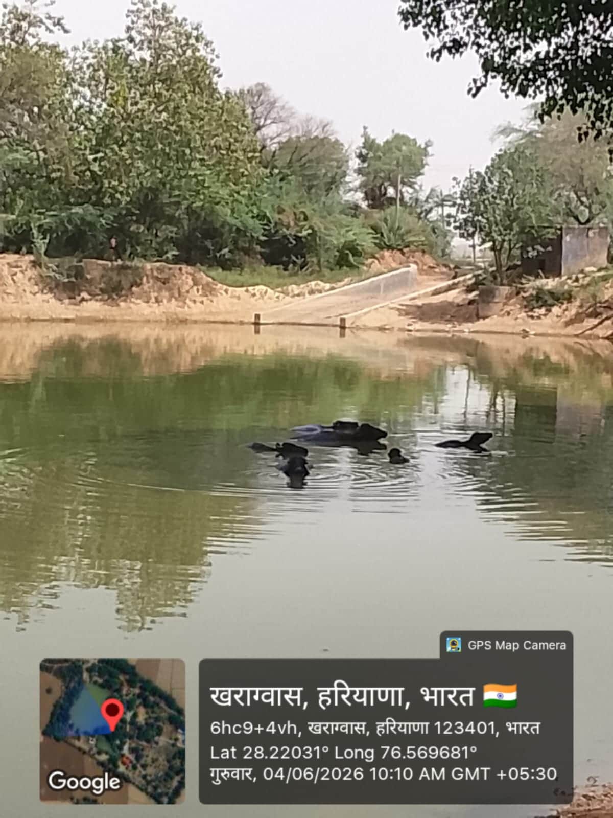 खड़गवास का तालाब। स्रोत : प्रवक्ता
