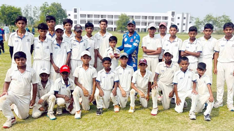 Rukmani Cricket Academy Red won by three wickets in a thrilling match.