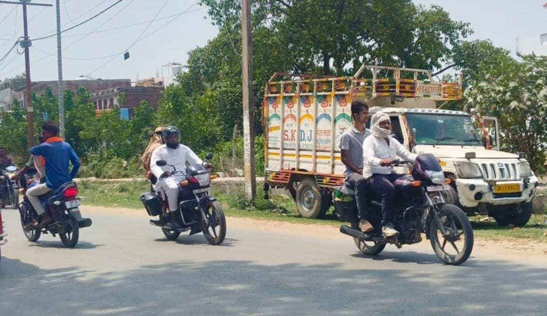 People are suffering from the heat, the temperature has increased