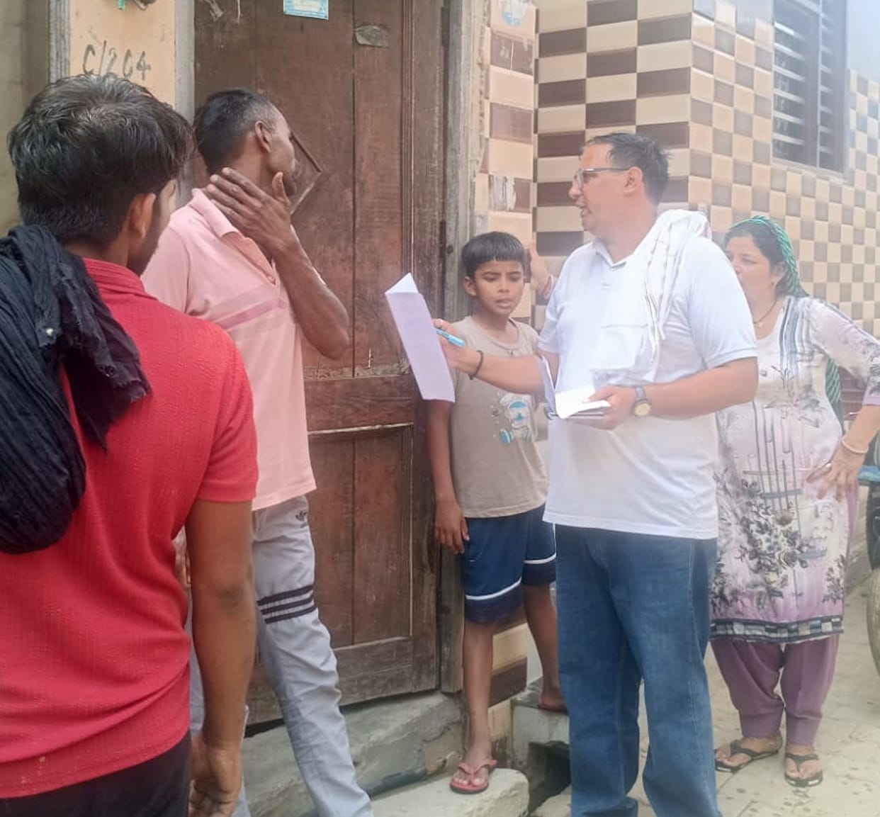 25 illegal connections disconnected; notices served to 75 people.
