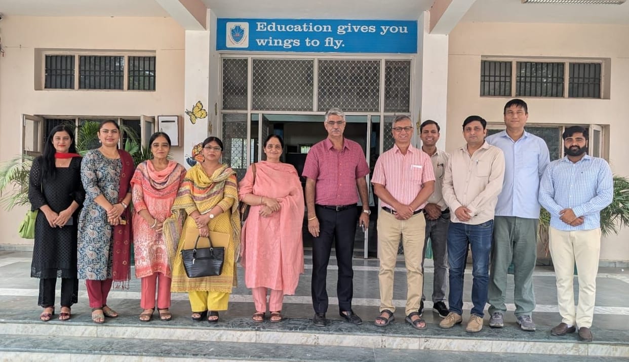 Inspection of the college was done regarding starting MSc Zoology.