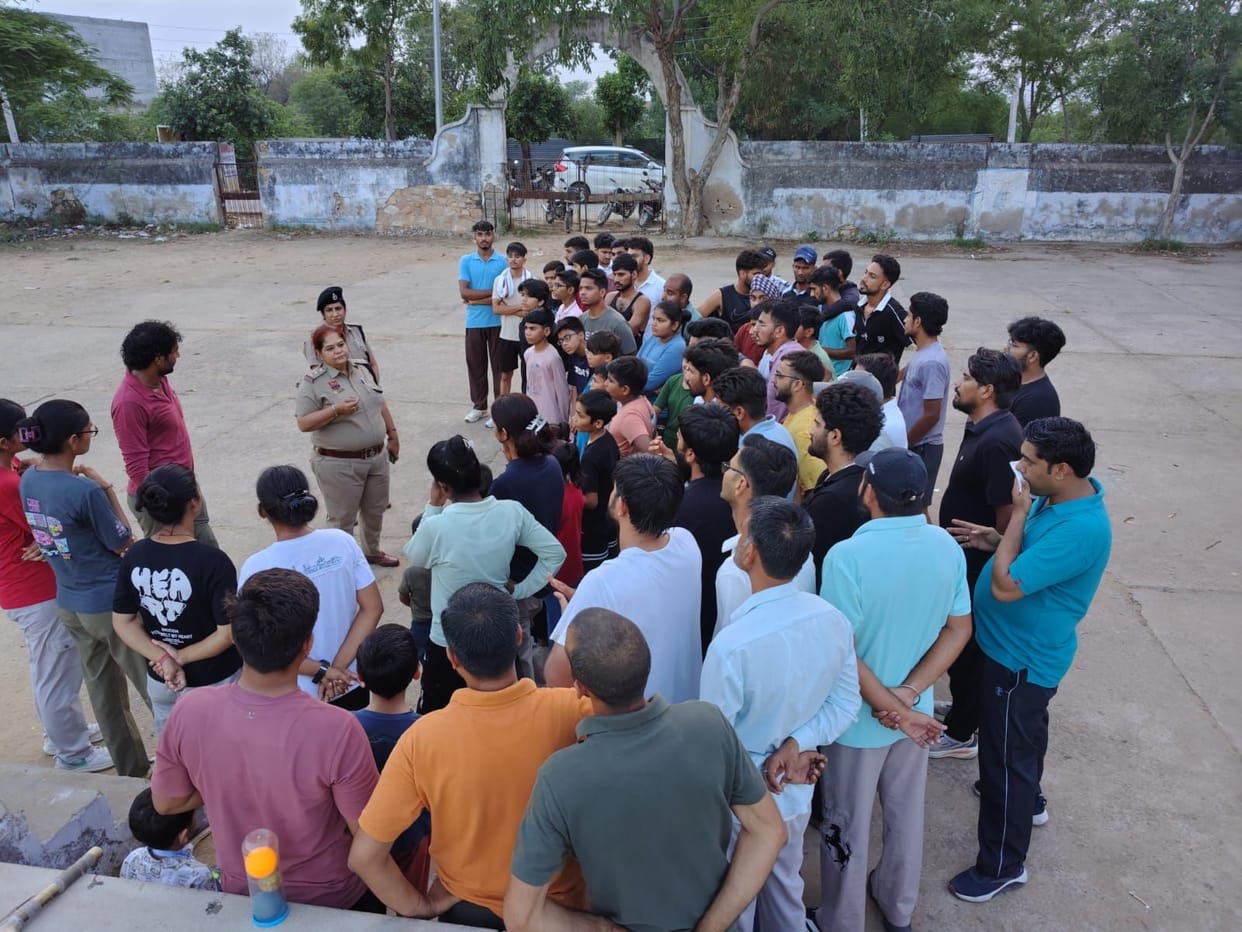 Police made the youth aware