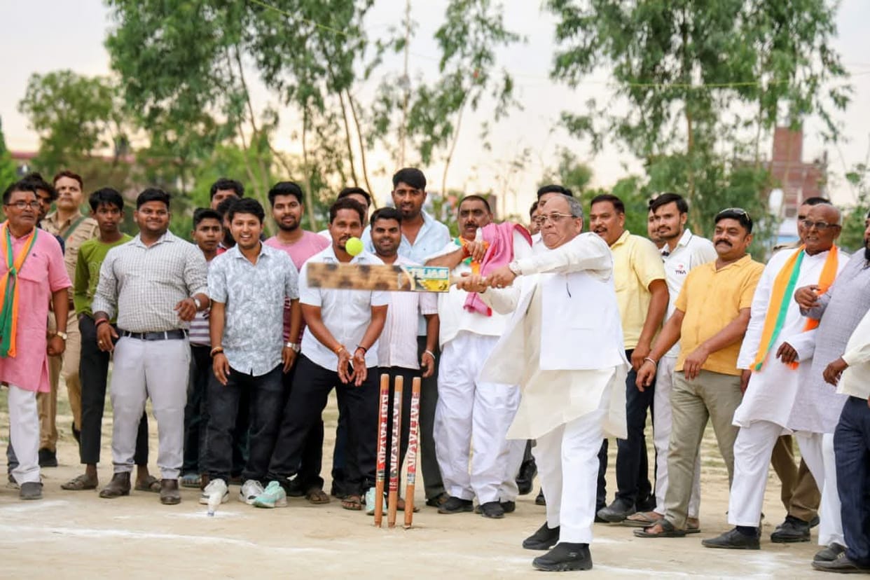 Madhauli won the cricket match by defeating Ahmedpur