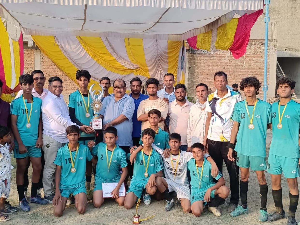 Agra Football Academy became the champions, defeating Growing Star 2-1 in the final.