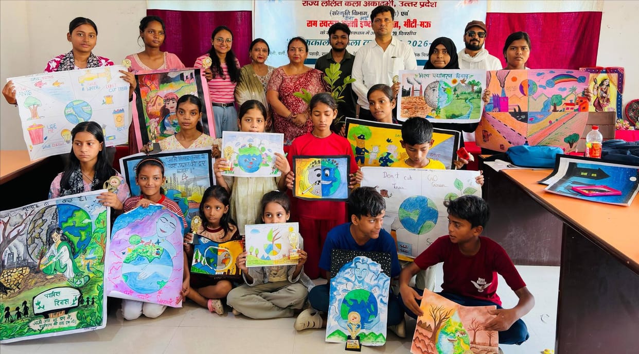 Prachi stands first in senior category in poster competition on World Environment Day