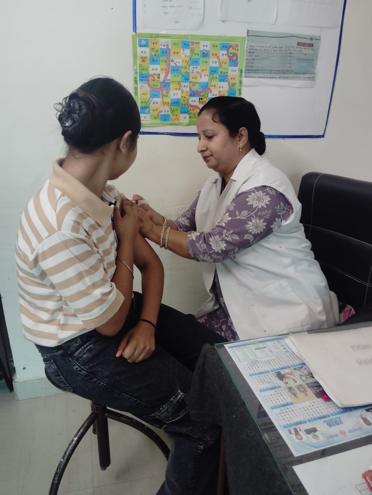 Asha workers will conduct door-to-door survey for HPV vaccination.