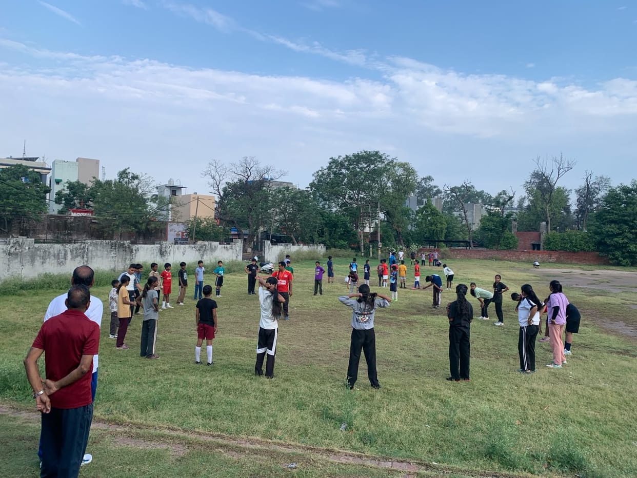 The nuances of football were taught in the training camp