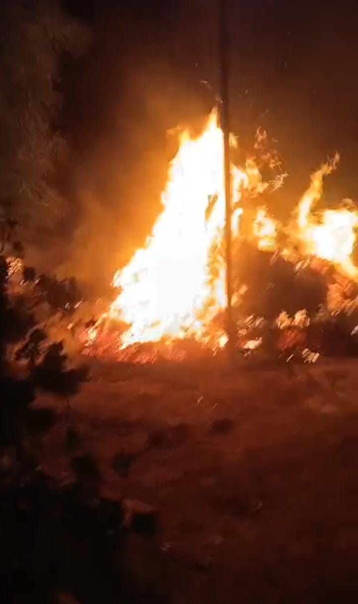Three houses reduced to ashes by massive fire in Rampur