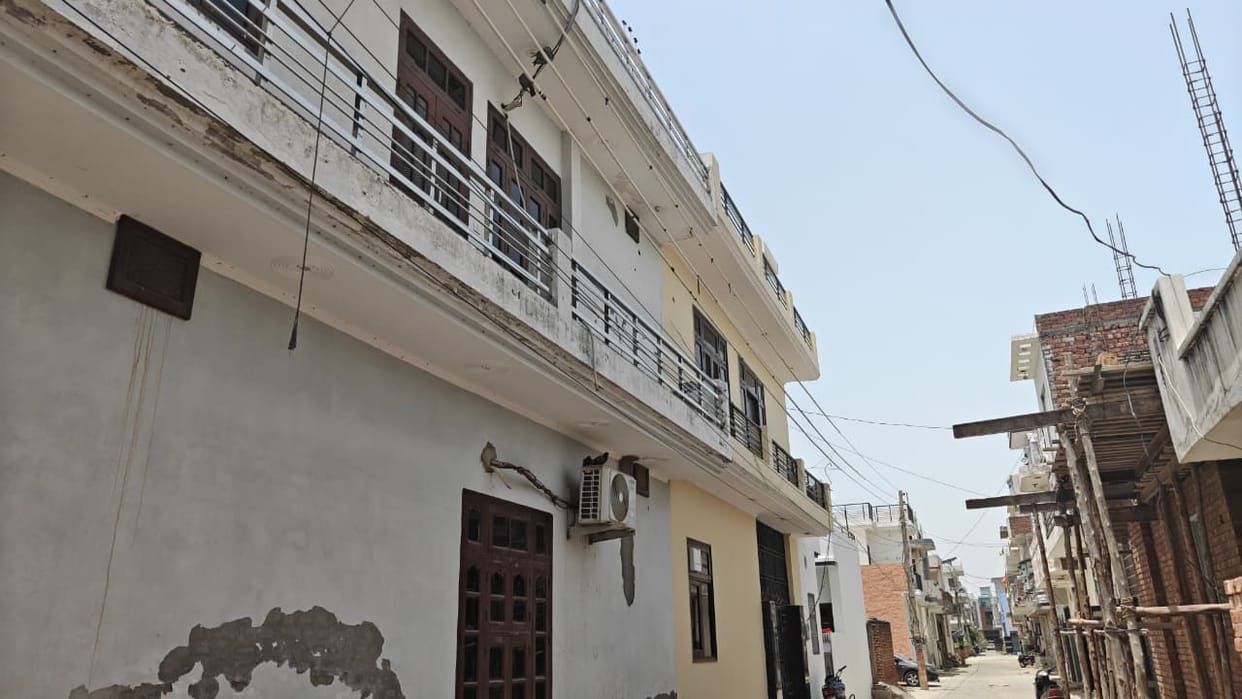 Somewhere the pole is installed in the house and somewhere the 11 thousand kV line is passing through the roof