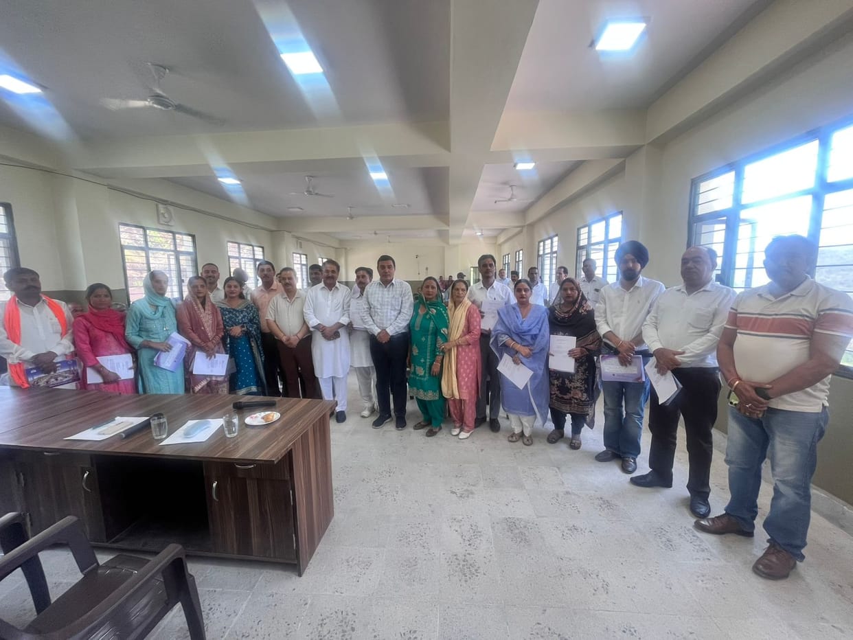 15 members took oath of BDC in Patta