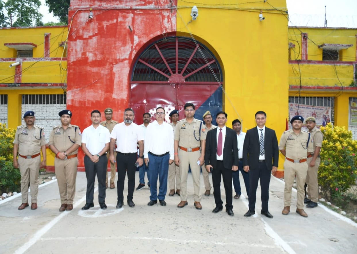 The District Judge and District Magistrate inspected Deoria Jail.