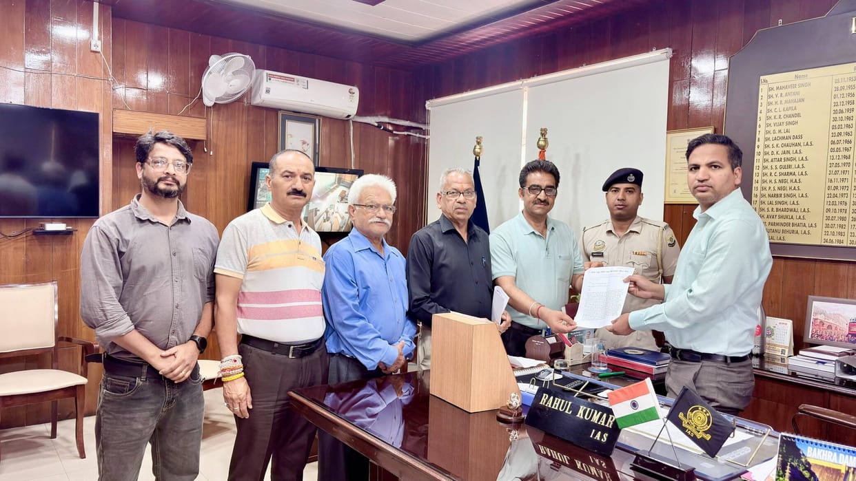 Memorandum submitted again for repair of Industrial Road