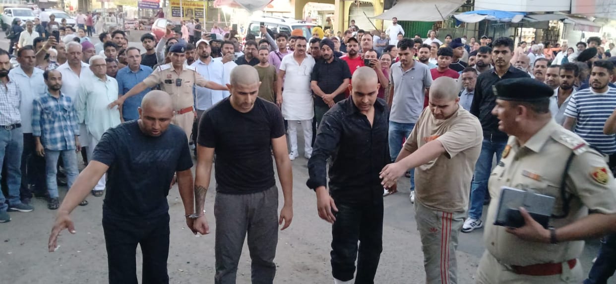Police had the crime scene recreated; Pinjore Station House Officer suspended.