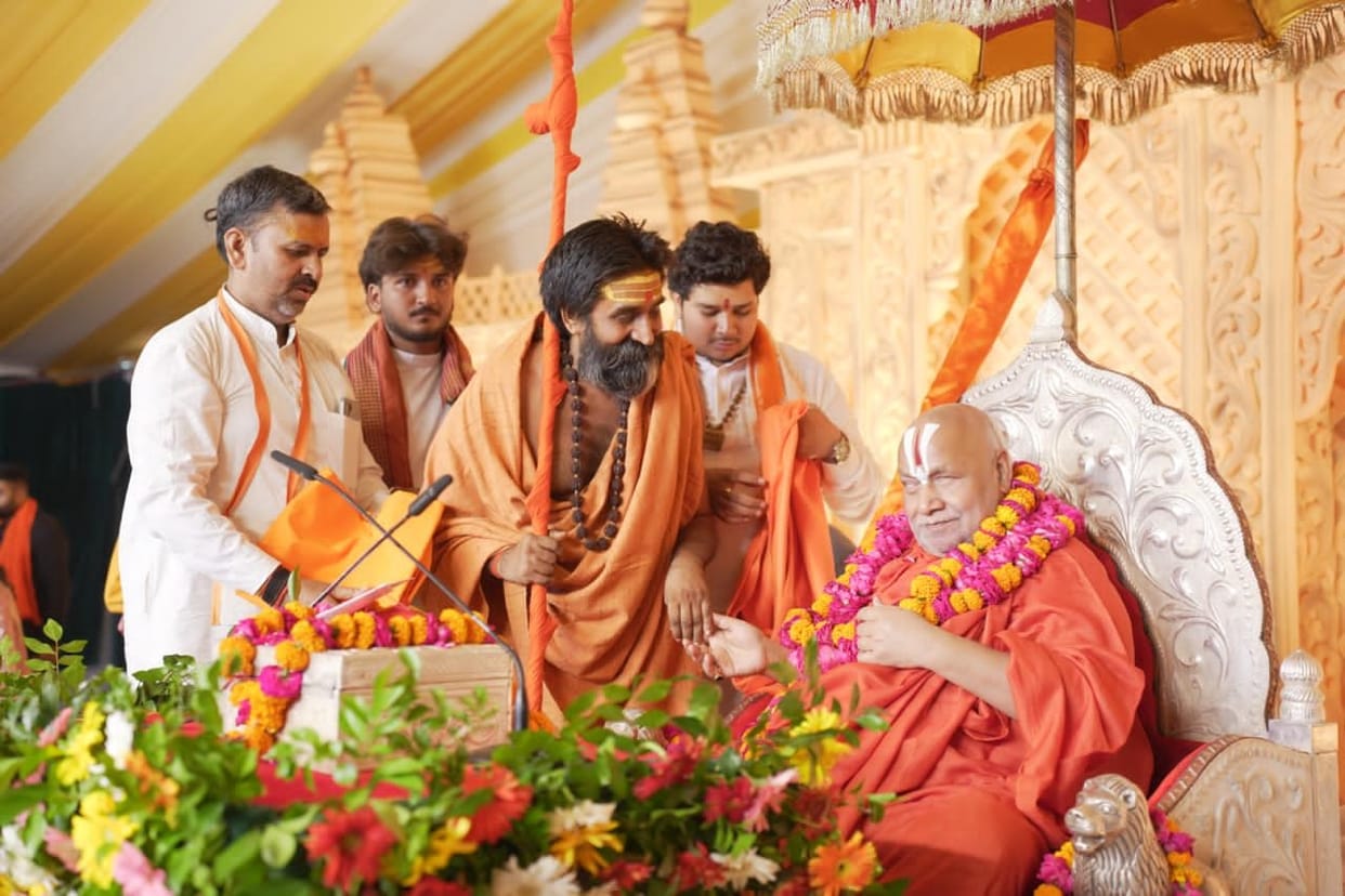 A grand temple will be built on Laxman Tila: Rambhadracharya