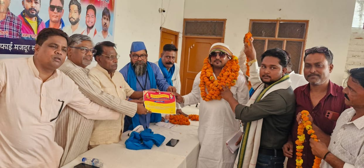 Ravi became the president and Arun became the general secretary of the local body sanitation workers union.