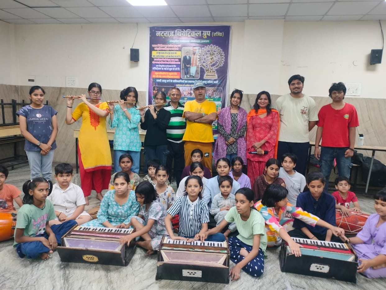 Melodies of music and dance resonated at the Nataraj Theatrical Group's cultural workshop.