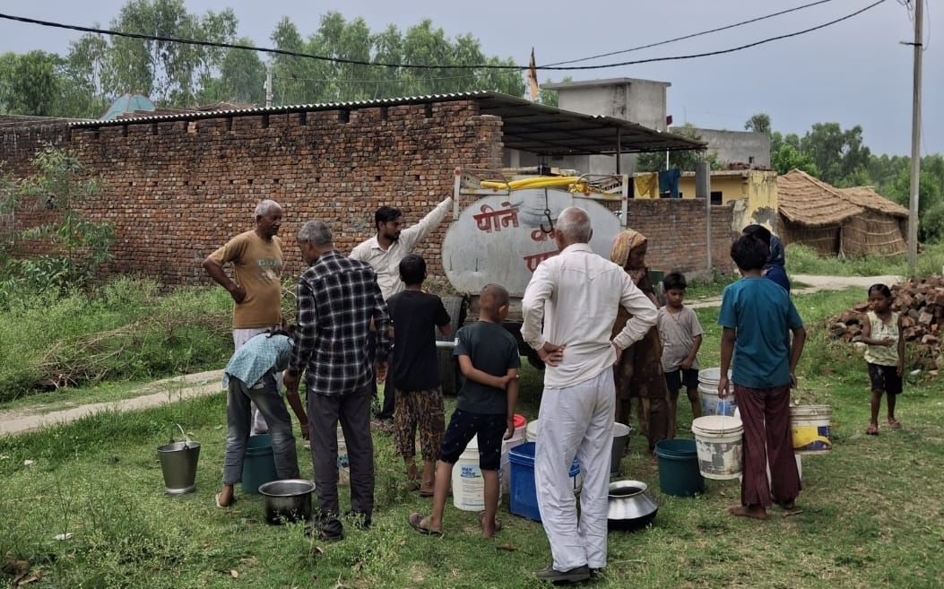 Four villages in the Shivalik foothills are crying out for water.