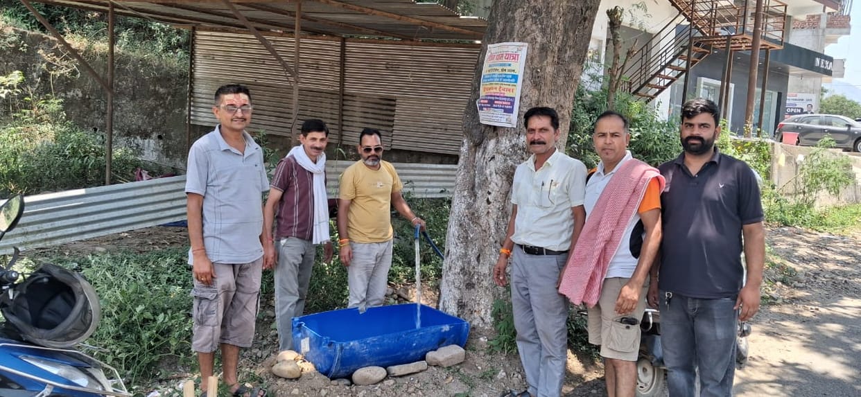 Third phase of campaign for providing water for cattle begins