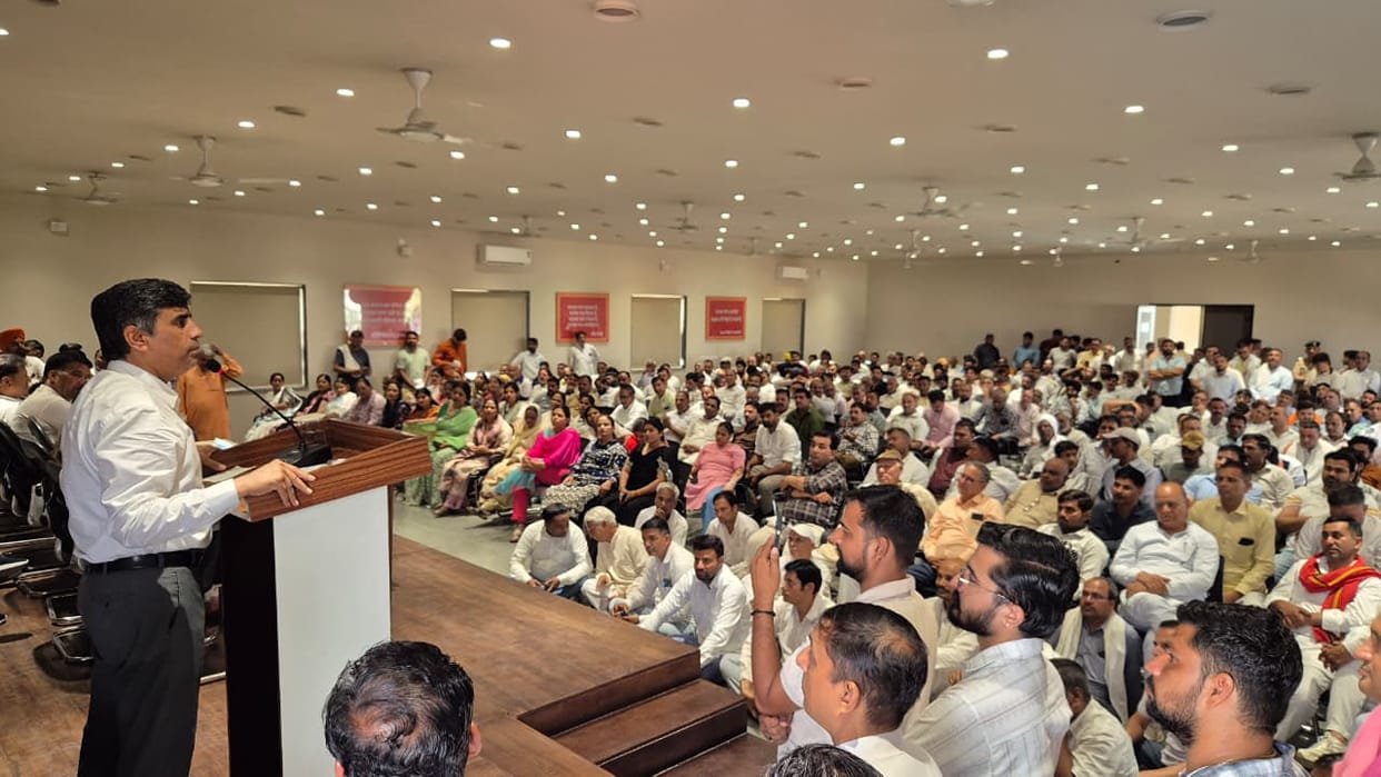 BJP government's public welfare schemes have changed people's lives: Mahipal Dhanda