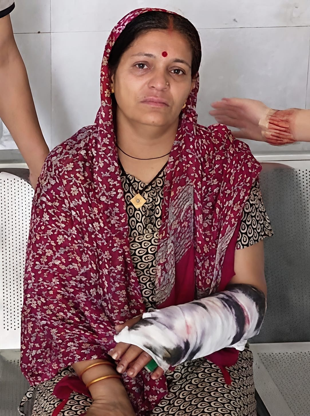 Woman attacked by crocodile, saved by companions
