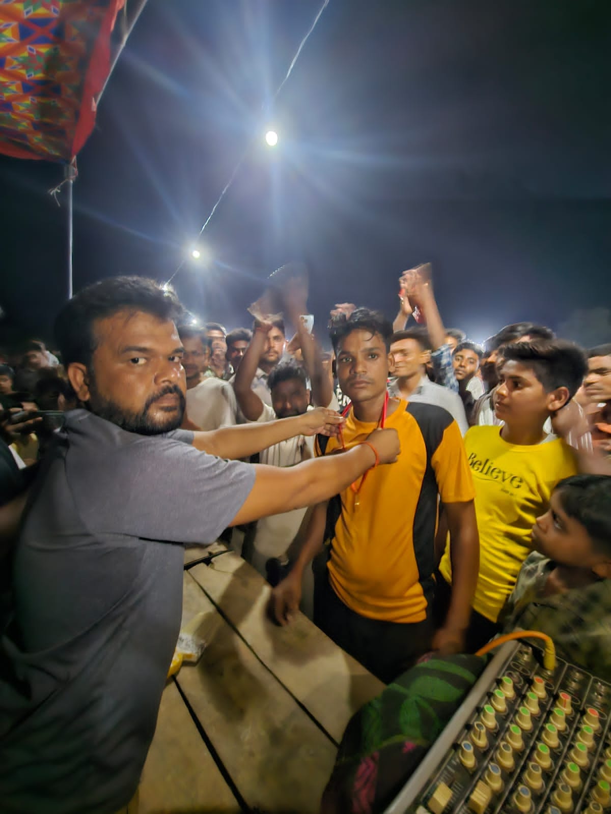 Rampur and Majhiya victorious in Bhuihare Baba Night Cricket Tournament