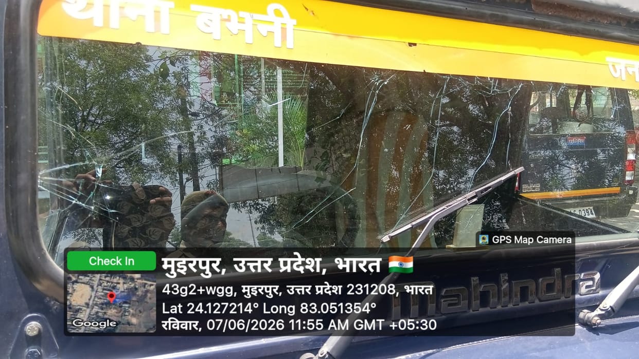 Police team attacked while taking girl home