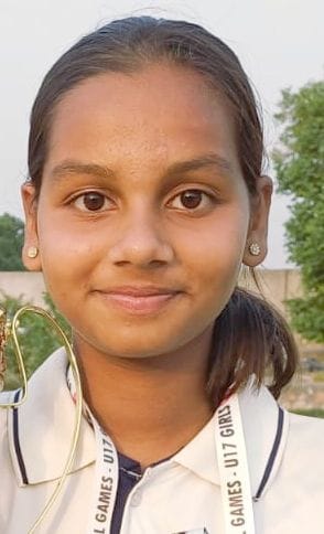 Tanishka Rana selected for Under-15 UPCA trials.