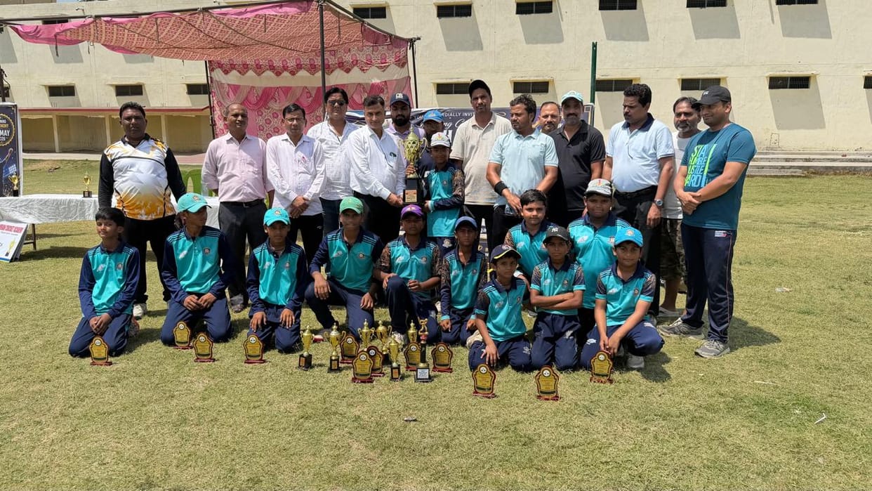 Bhikampur State won the match by defeating MK Spartan