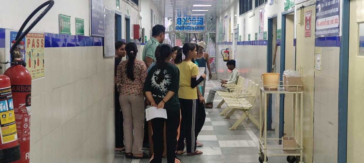 0 girls who came to NCC camp fell ill