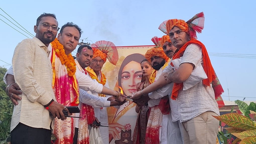 Procession taken out on the birth anniversary of Ahilyabai Holkar