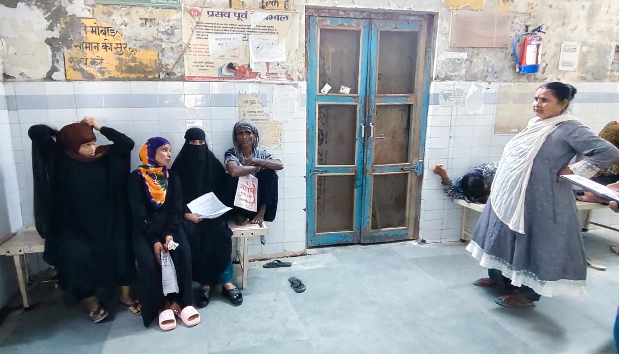 The ultrasound room was locked, and pregnant women returned empty-handed