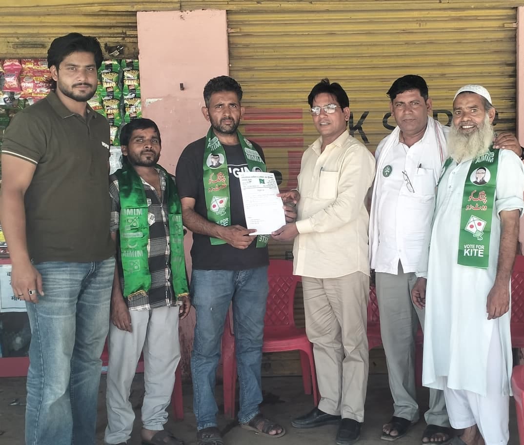Haseen Ahmed was made the block president.