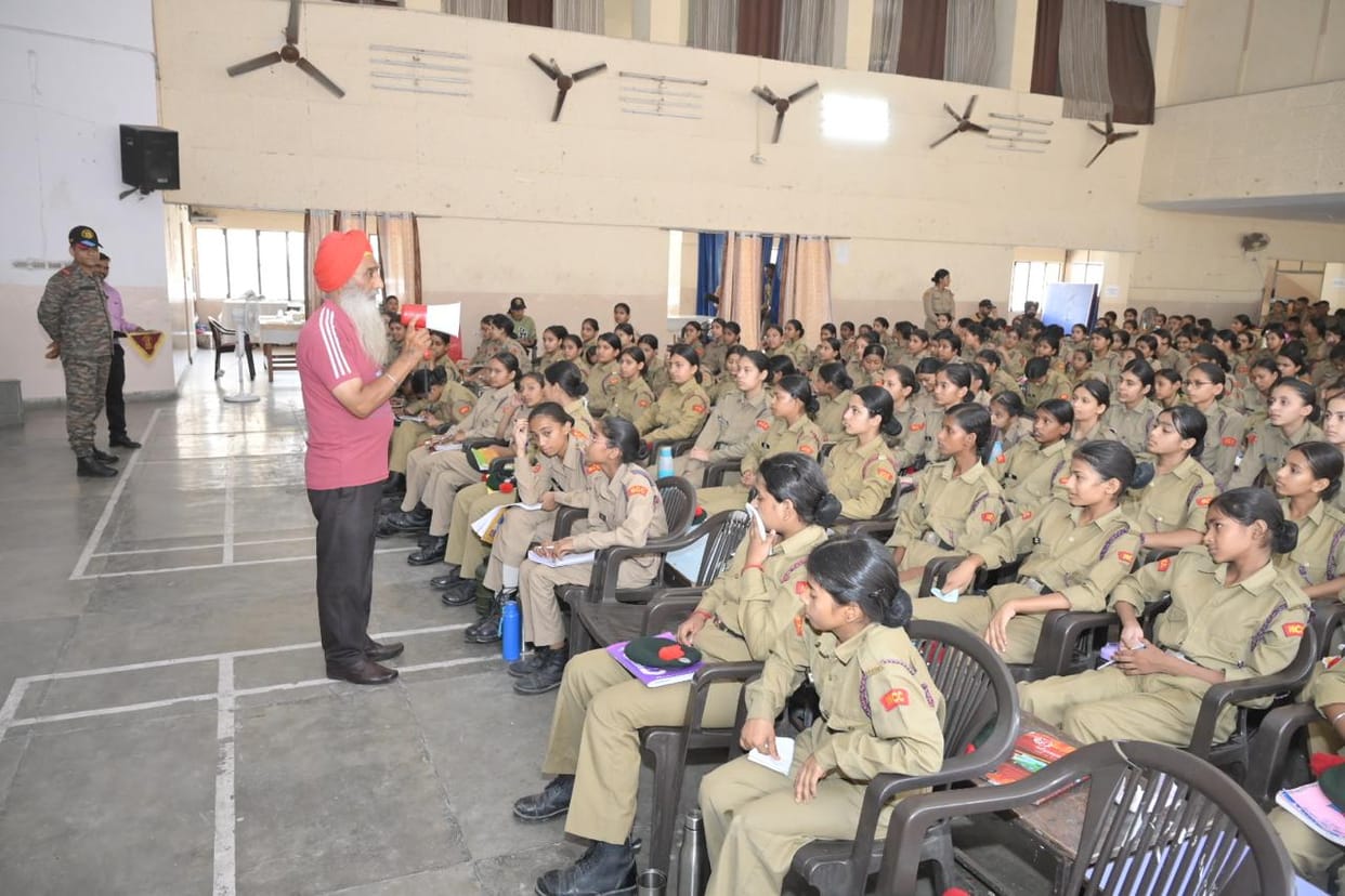 The cadet was made aware of the importance of self-confidence