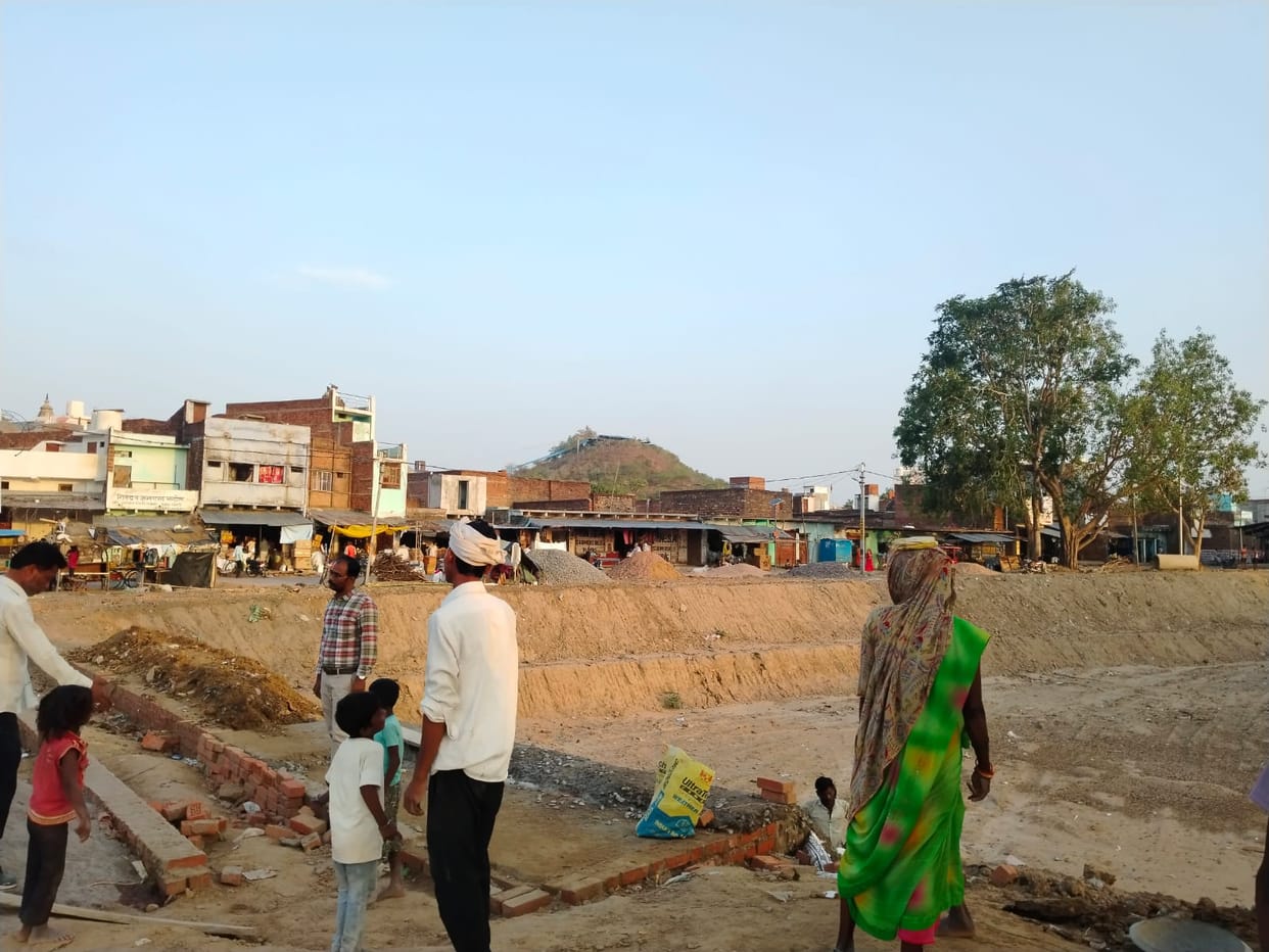 Khohi pond is being improved with an investment of Rs 72.39 lakh.