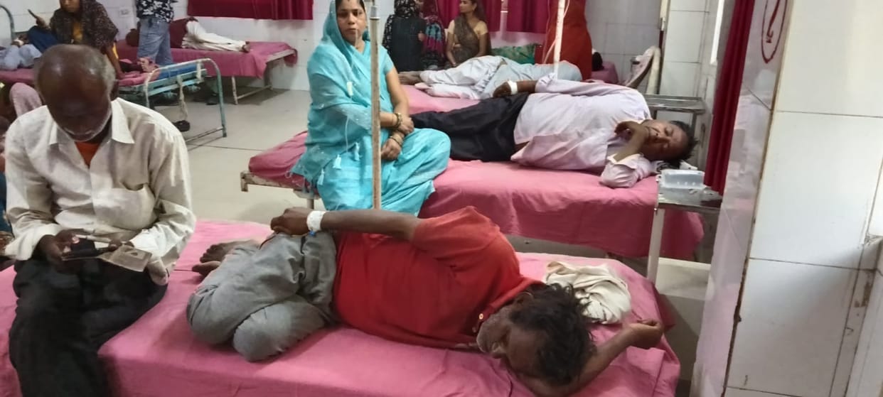 mainpuri news lady death stomach pain