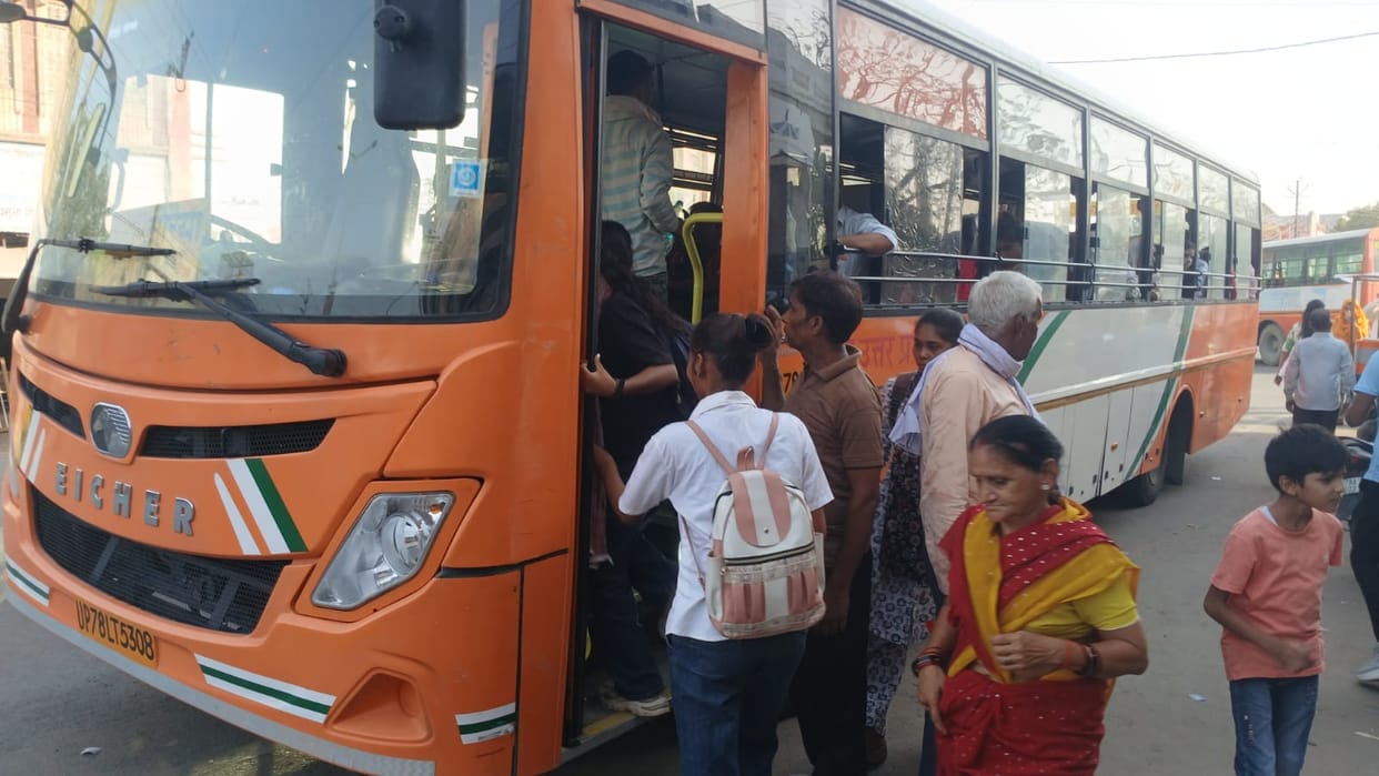 Examination for seats in buses and trains as soon as the paper is over