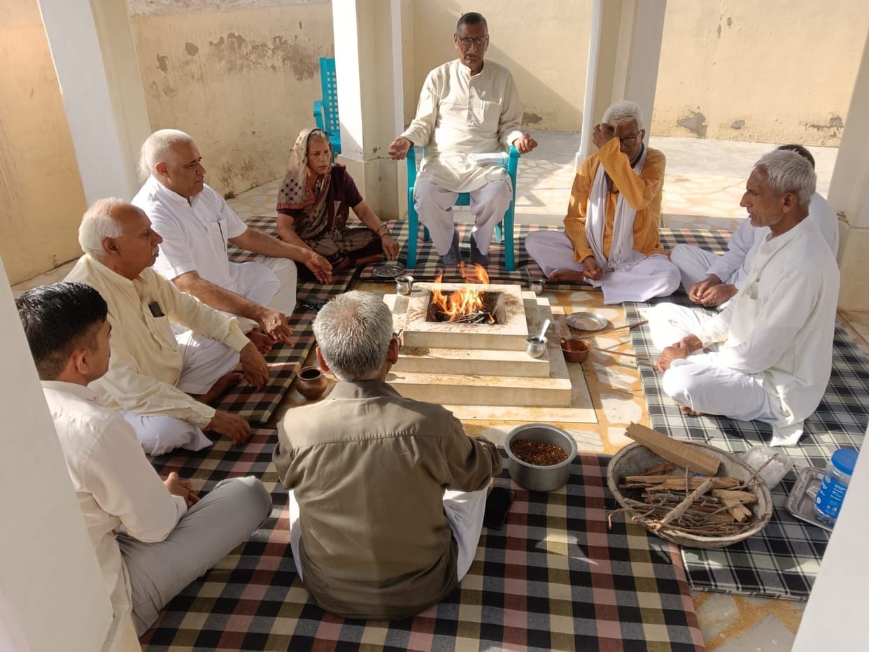 Weekly Havan performed on World Food Safety Day.