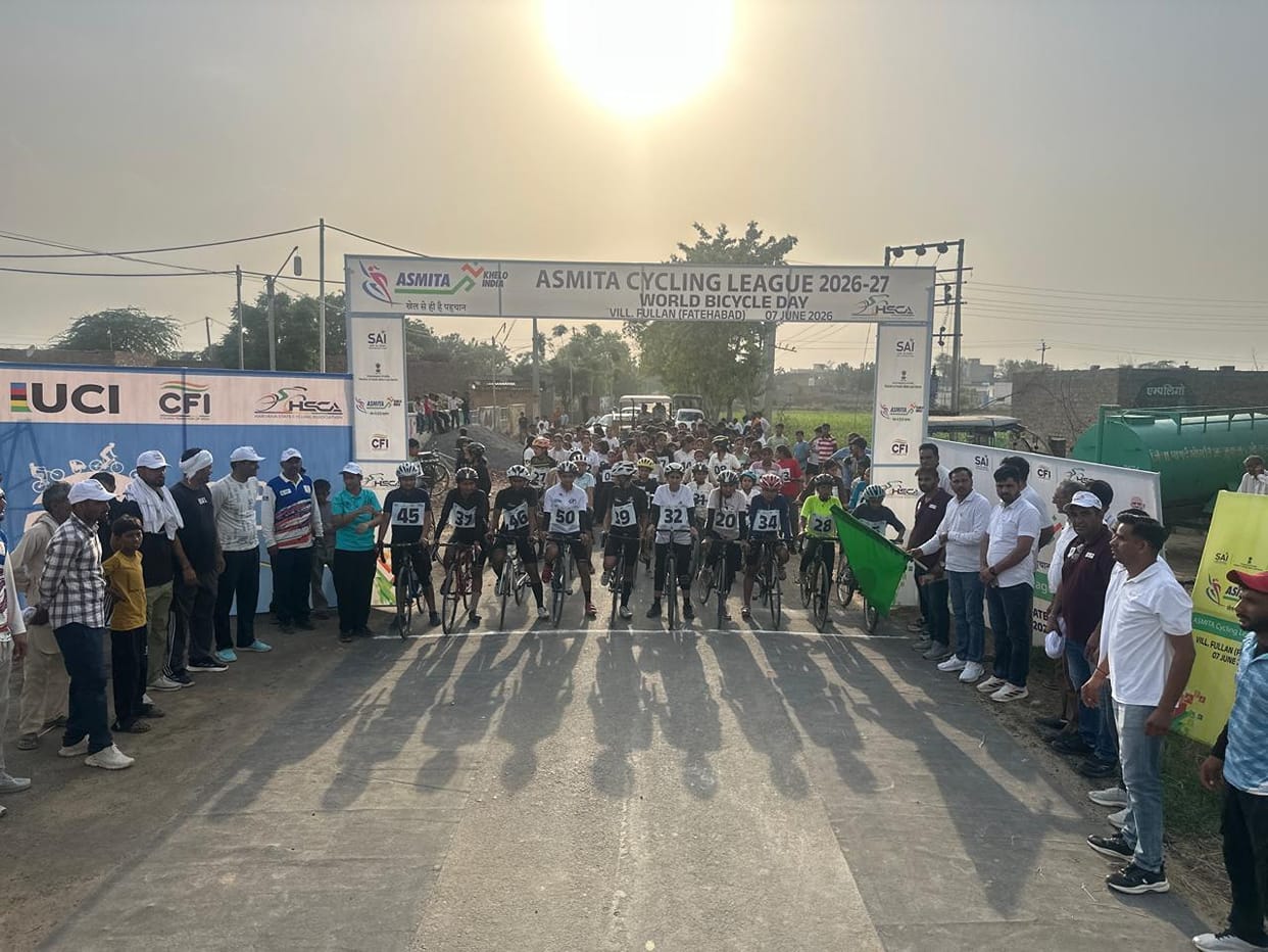 Daughters shine in Asmita Cycling Women City Khelo India competition