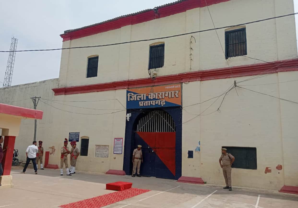 The gate of the British era jail will be high and wide