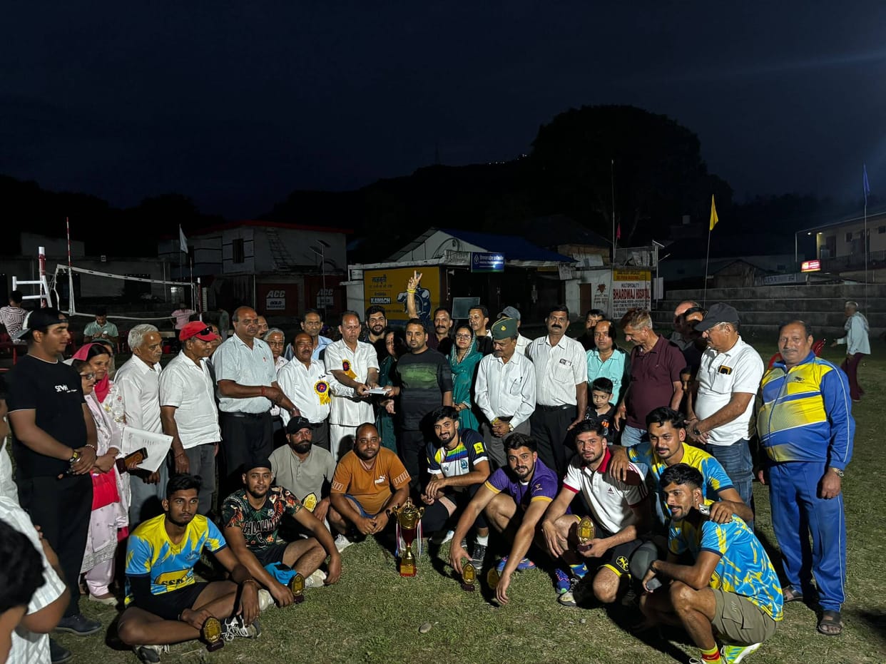 Dinanagar becomes the winner of Mastram Memorial Volleyball Competition