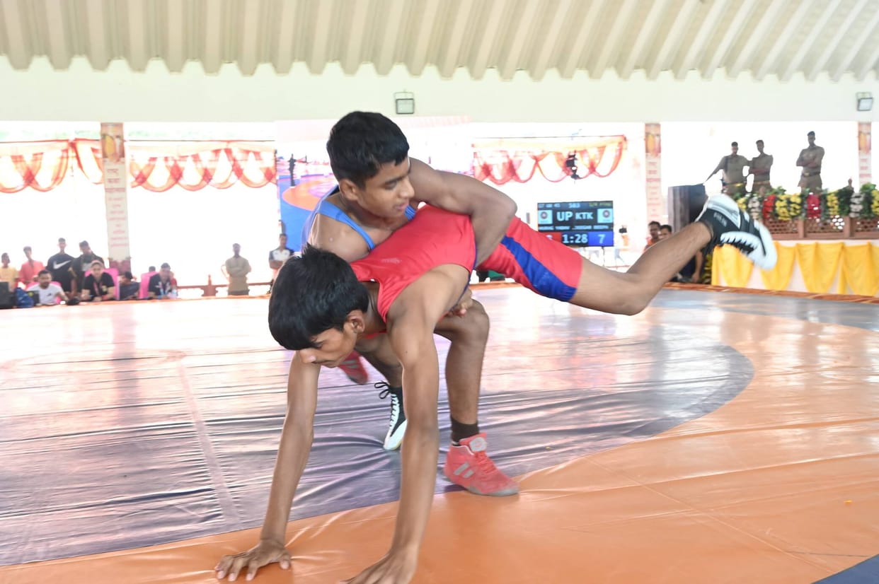 Haryana's dominance in wrestling competition