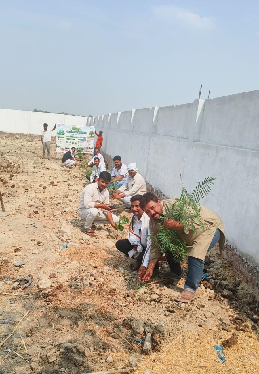 Planting trees gave the message of environmental protection
