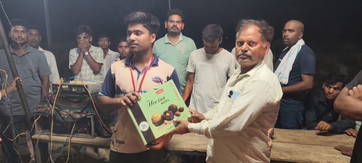 JBganj team defeated Magalganj police station team