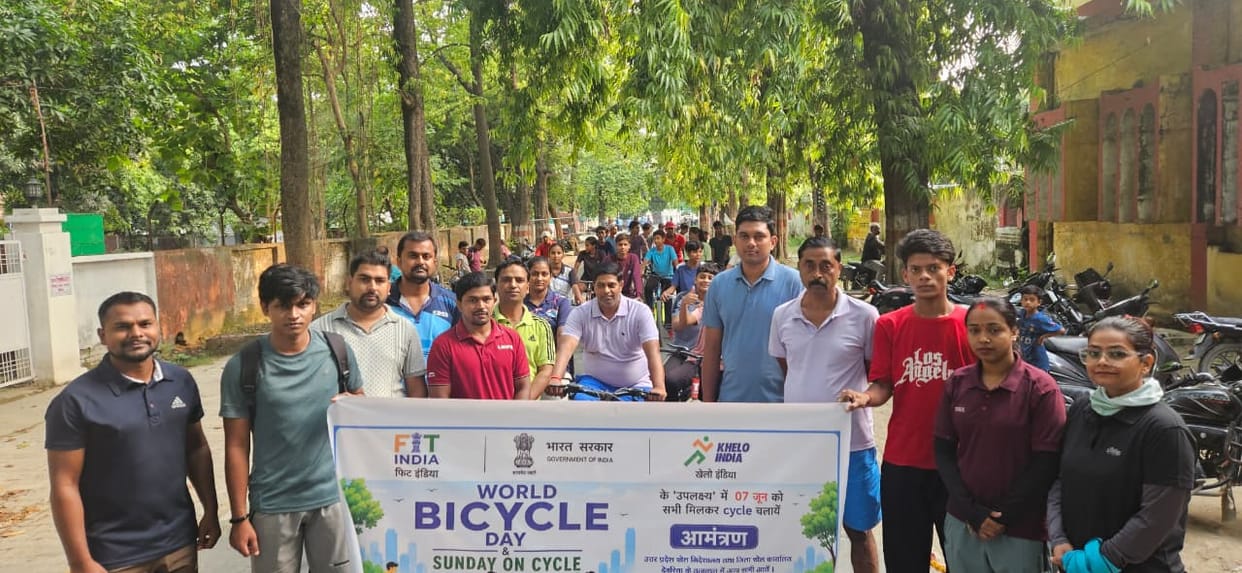 More than 100 players participated in the Sunday on Cycle Race